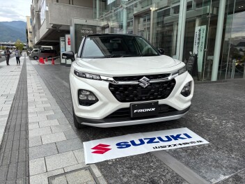 【本日発売】新型フロンクスが山日の取材を受けました！